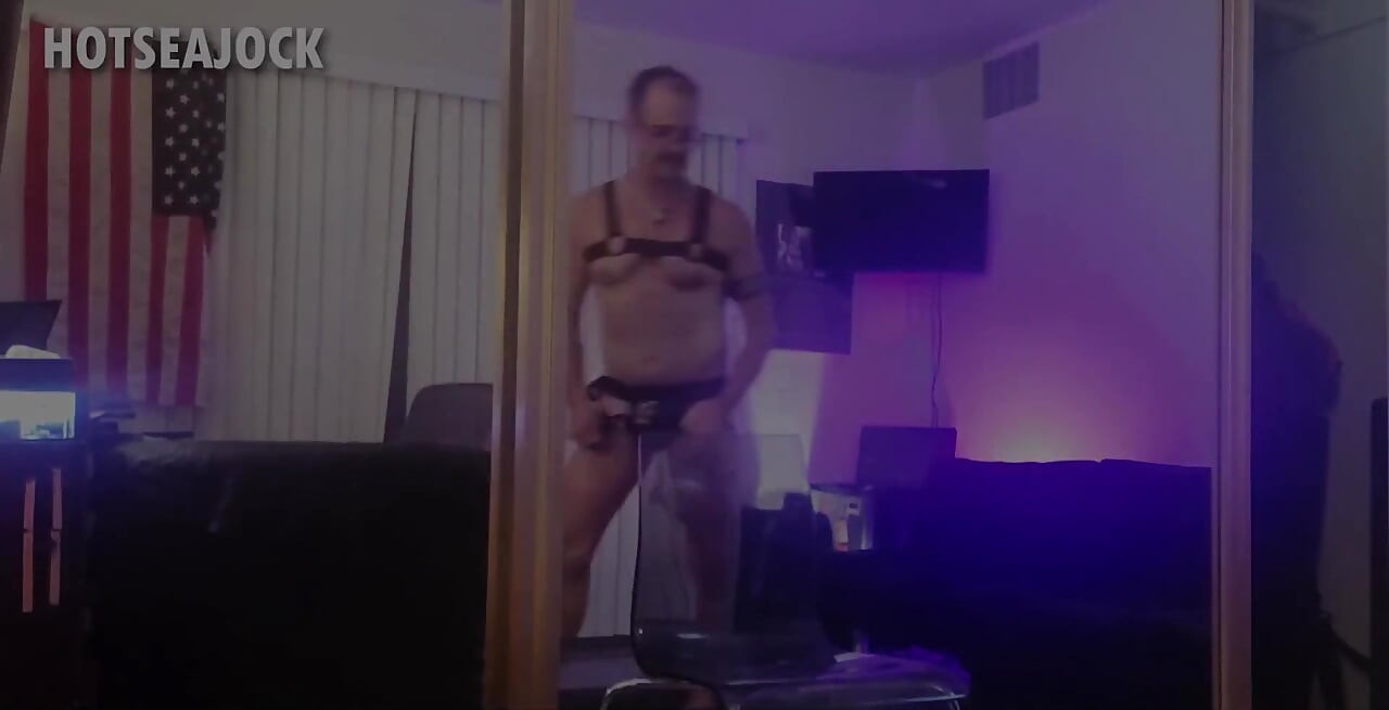 Unlocking Leather Chastity Belt