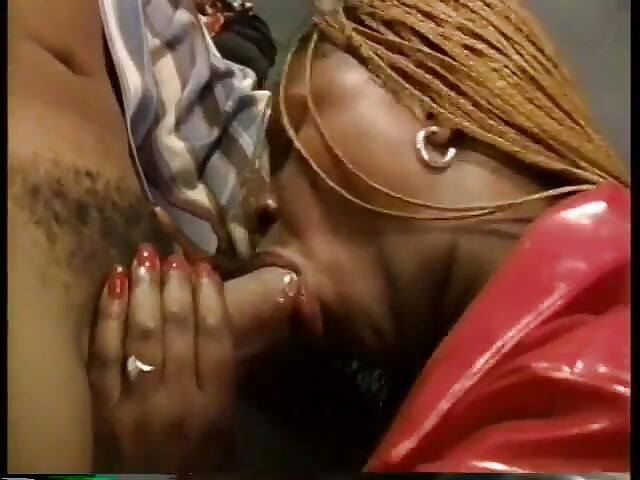 Older guy loves eating her black pussy before drilling it