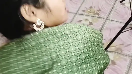 Beutiful Indian Bhabhi Hard Doggy in Bedroom with Devar - Amateur Desi Homemade Roleplay