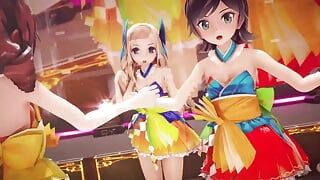 Mmd R-18 Anime Girls Sexy Dancing Clip 251