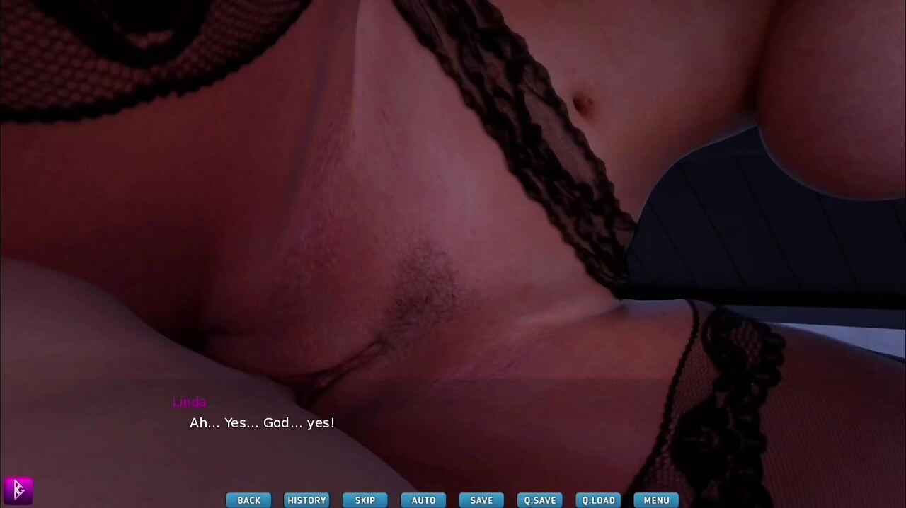 Mulher com peitos grandes e bunda grande finalmente fode o crush dela - gameplay parte 3