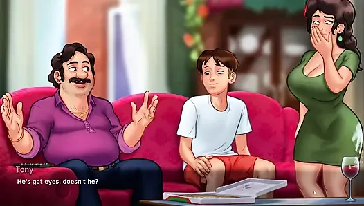 Cerita musim panas - adegan animasi baru maria versi 4k