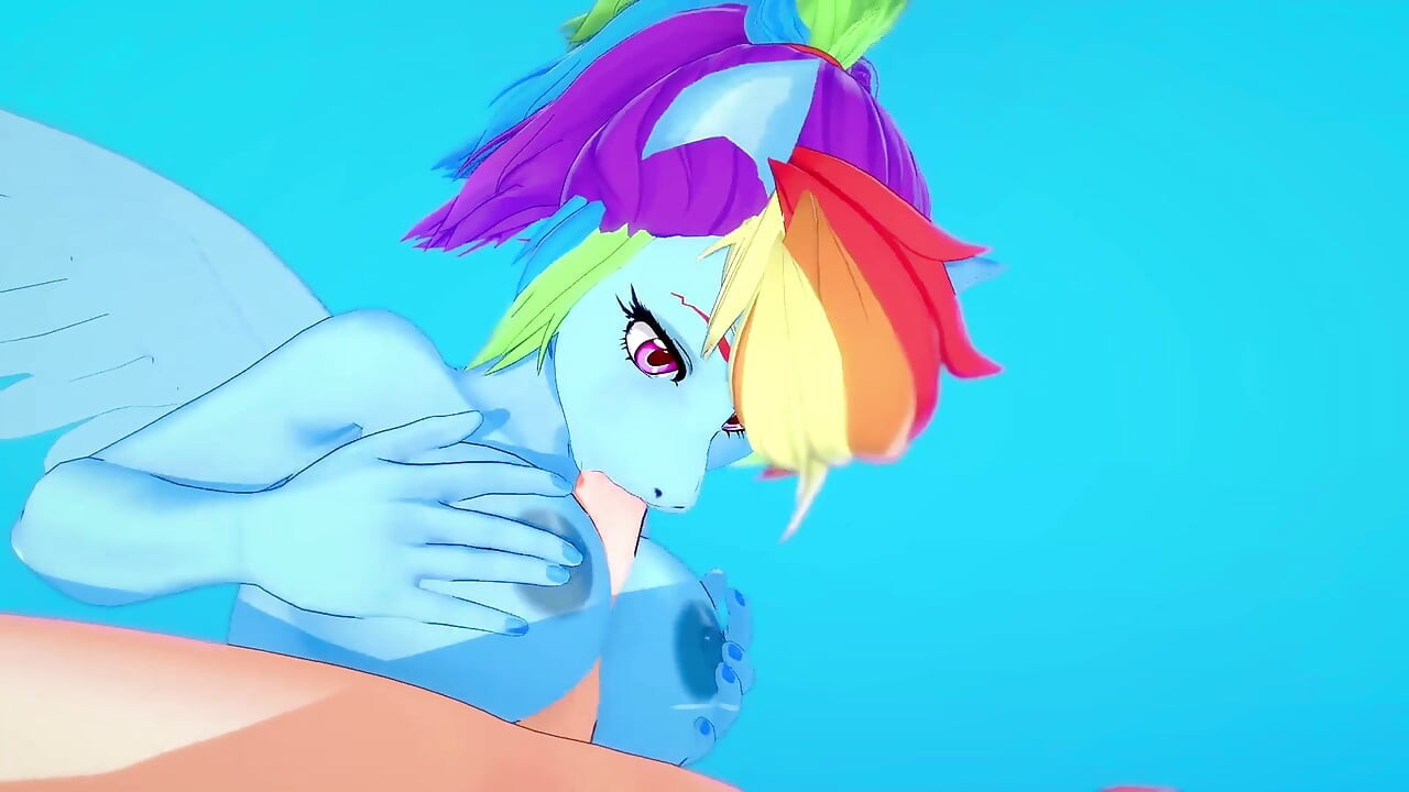 Rainbow Dash Memberikan Blowjob Dalam Sudut Pandangan Pertama - Persahabatan Kuda kecil saya Adalah Parodi Hentai Ajaman