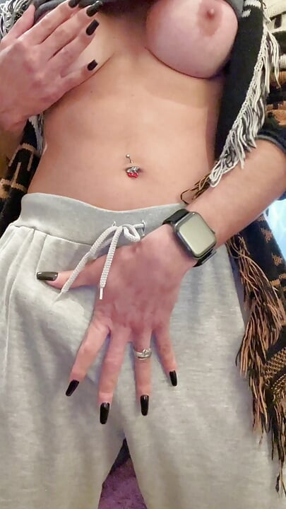 Showing my cock in my panties