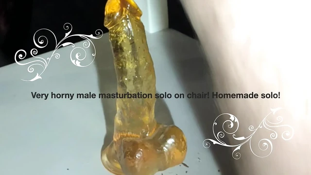Very horny  male masturbation solo on chair! Homemade solo! by andrewtatt