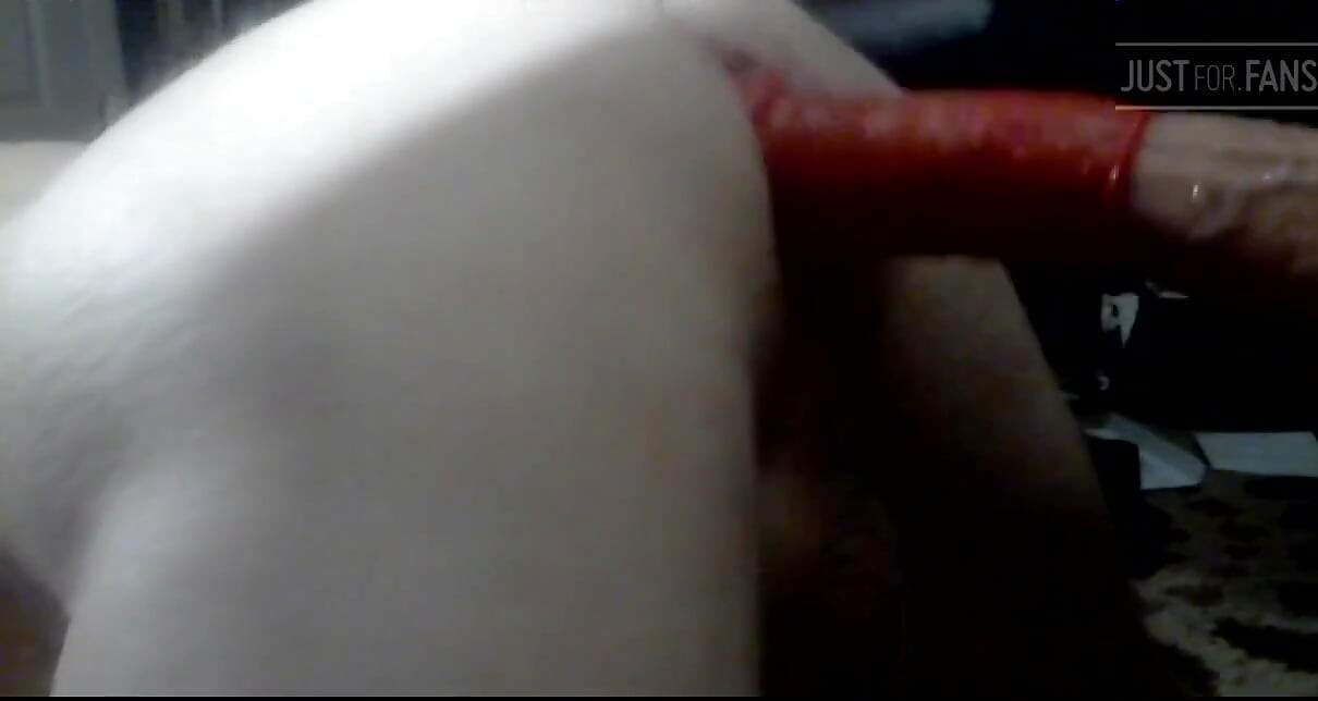 Thrusting Dildo Deep in My Ass
