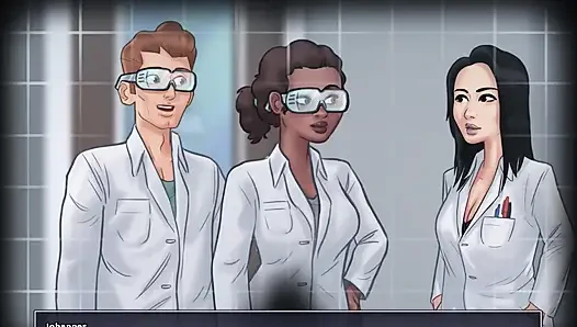 Summertime Saga - Miss Okita Sex Scene