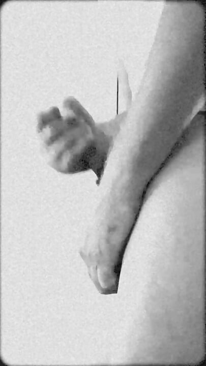 Jerking off while being but plugged before a bed time