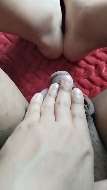 hot and soft cock plus feet
