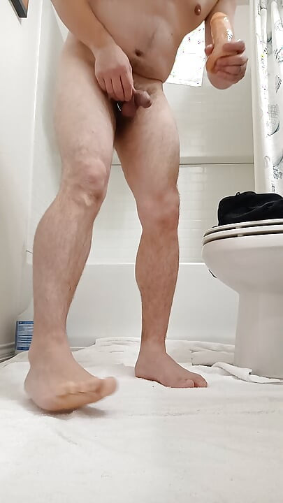 Дилдо, Jockstrap и кольцо для члена.