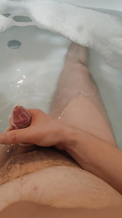 Private Bubble Bath - Real Amateur Solo and Unexpected Ending - Part 1