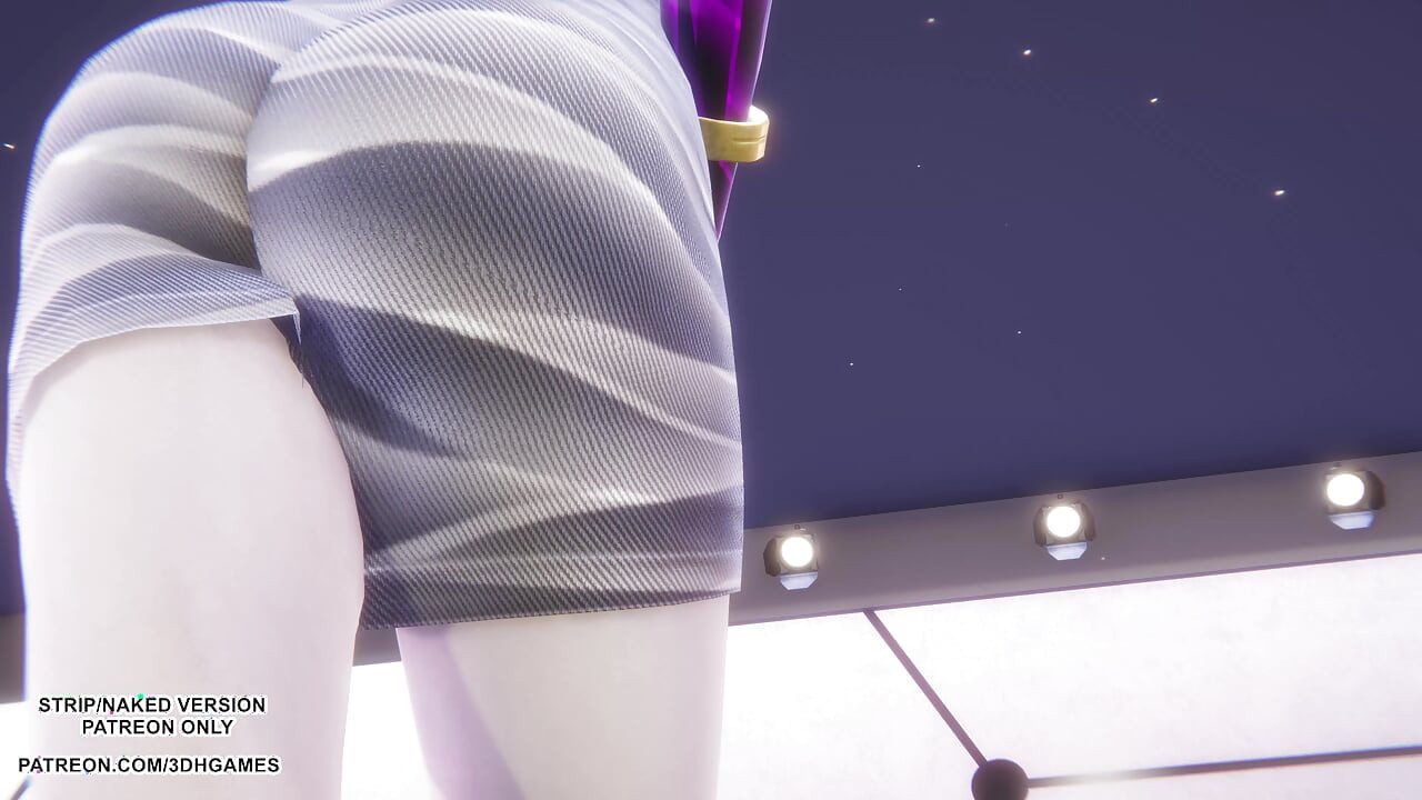 MMD MAMAMOO - Starry Night Evelynn Seksikäs Kpop Dance League of Legends Hentai Sensuroimaton 4K 60FPS