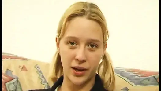 Small titted blonde teen wants to show you her skills