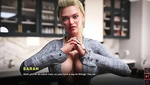 the synthetic milf sara joke with me in my house
