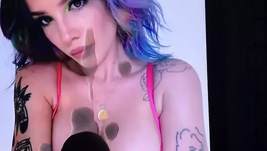 Halsey cumtribute - #1