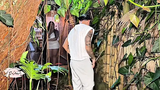 Voluptuous Boss Asks her Gardener to have Sex with her so he can keep his Job - Savannah Watson