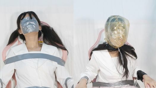 Xiaomeng Gesichts-Tape und Atemspiele Kapuze verdunkeln sich