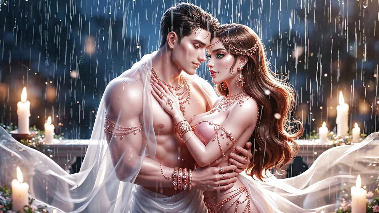 Desi Couple Ki Full Body Romance – Gold Jewelry Wali Bhabhi Aur Muscular Husband Ka Hot Bedroom Passion
