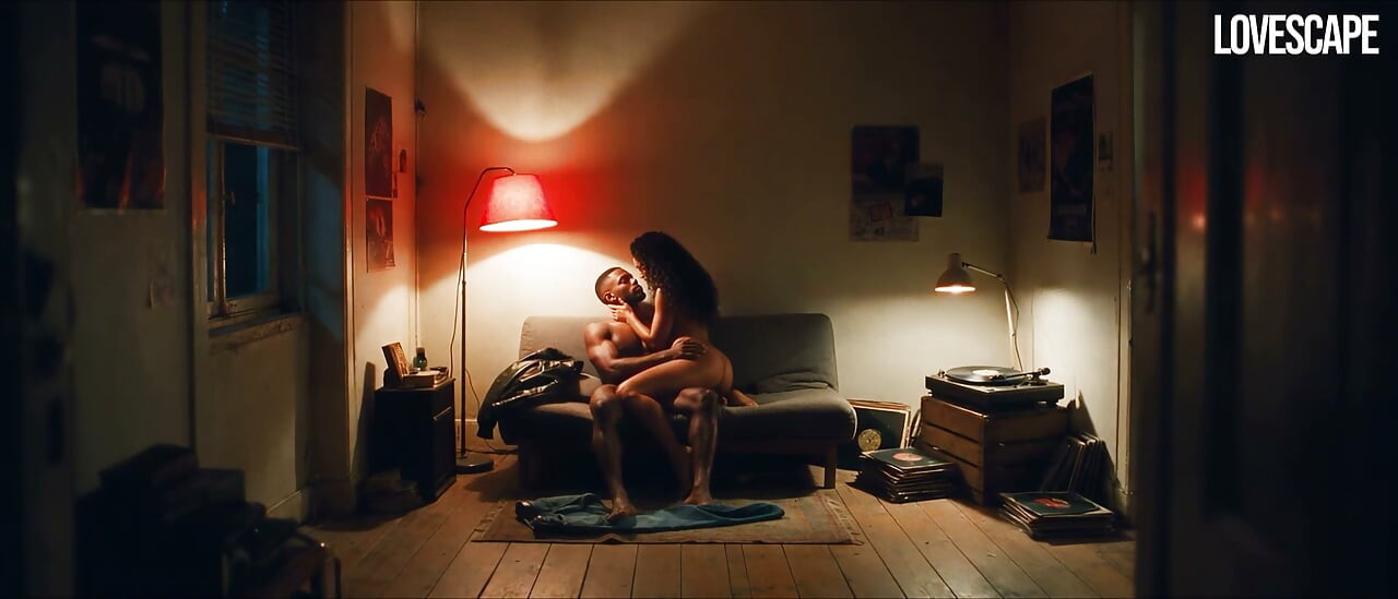 Ebony Girl Takes Stranger Home After The Party - Watch How It Ends (AI)
