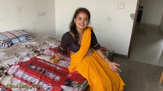 Brother-in-law gave chips as a gift and took my ass in return Desi village-style anal sex video with Hindi audio