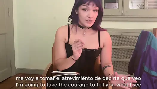 Bakış açısı gotik terapist rol yapma - bana itaat et