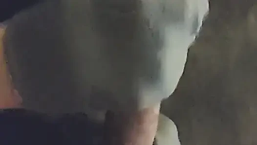 Handjob kaus kaki slow-mo