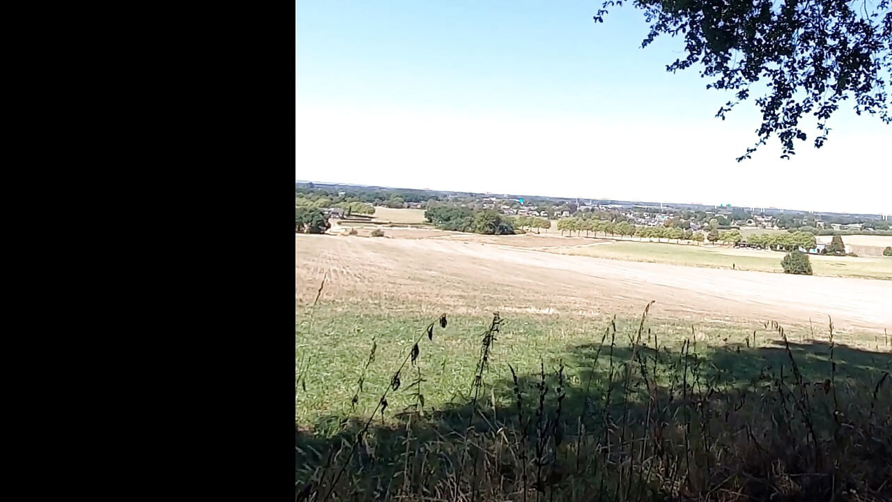 UDA MILF gets fucked hard at small old German bunker in public