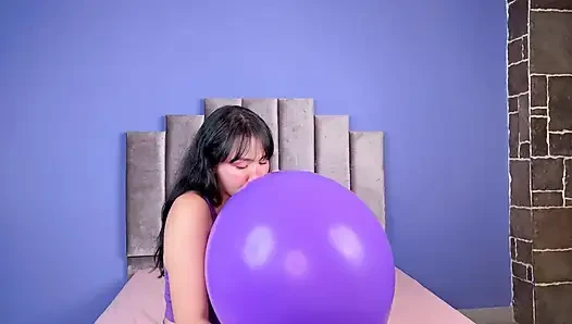 Mein arsch gegen riesenballon