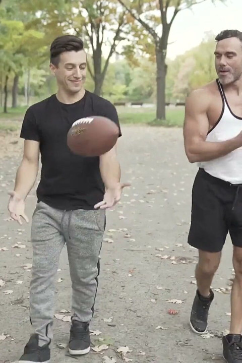 Suspended From School: Hung Stepdad Manuel Skye Bends His Virgin Stepson Collin Lust Over for a Bareback Anal Punishment