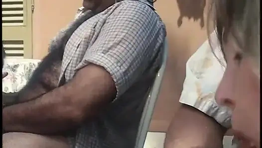 Heiße outdoor-orgie