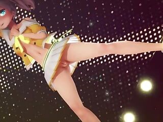 MMD R-18 Аниме-девушки, сексуальный танцующий клип 10