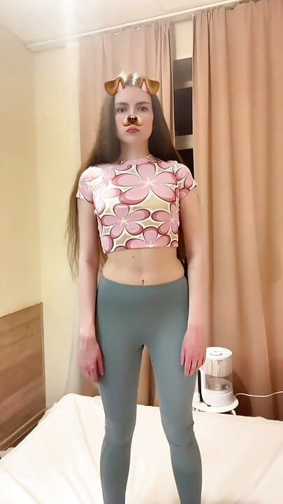 TikTok Compilation Part 8: Naked Girl Dancing Sexy Short Dress Stockings Thong Striptease
