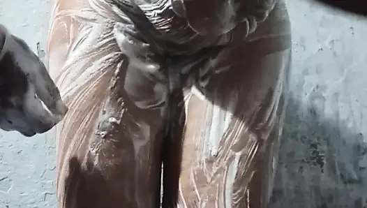 Tamil aunty bathing video call service