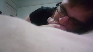 Sucking My Dildo and Fapping