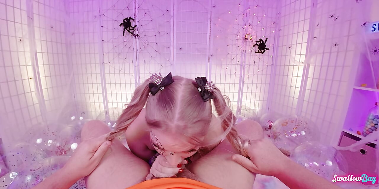 Halloween Deep Sucking with Harley King