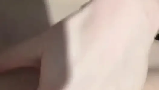 Rubbing and Fingering Myself Stretching My Tight Pussy