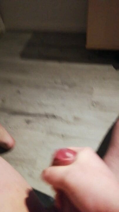 Jacking off and cumming hard