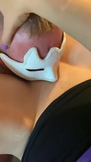 Iconic moment from "Kinky wife gets best ass and pussy liking and fingering tong"