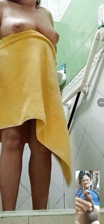 sex  video to my wife when she's taking a bath