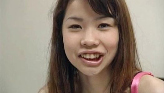 Sakura Kitazawa licks dong and is pumped by it during sex