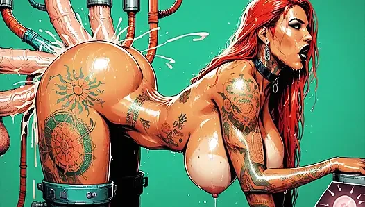 Slut Hotwife Hard Sex, Curvy Woman with Big Tits Sucking Big Dick, Slave...