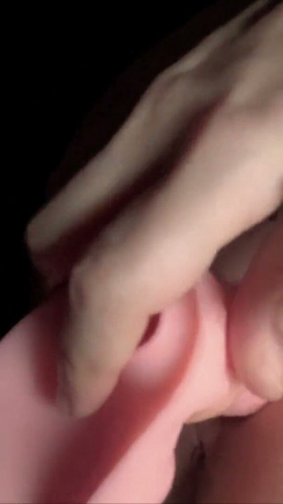 She fucks herself with a dildo while sucking | Clip 1