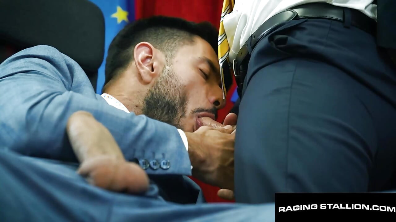 RAGING STALLION - Office Hours Over - Nico Zetta & Lazzarato Massive Cock Action