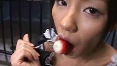 Food - Japanese Starwberry with Cum