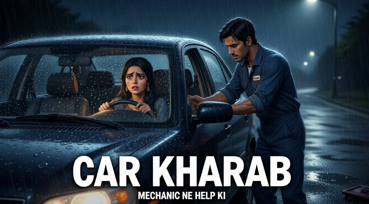 Raat Mein Car Kharab &ndash; Mechanic Ne Married Woman Ki Help Ki