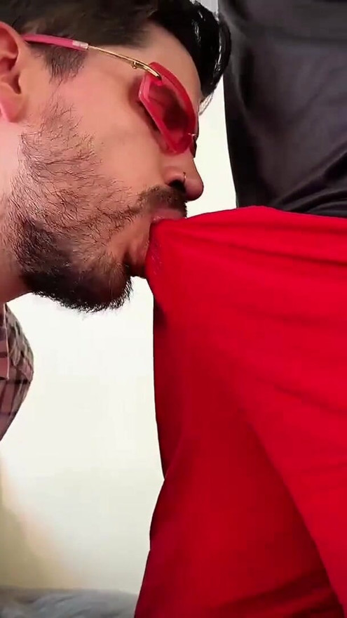 Peachboy fucked bareback pregnant ass full of milk submissive sissy | Clip 1
