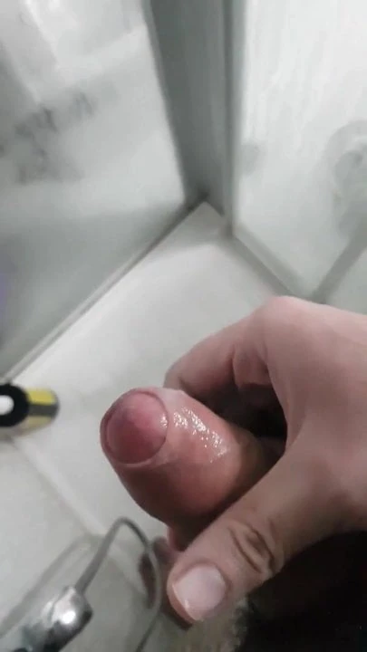 me masturbating at shower