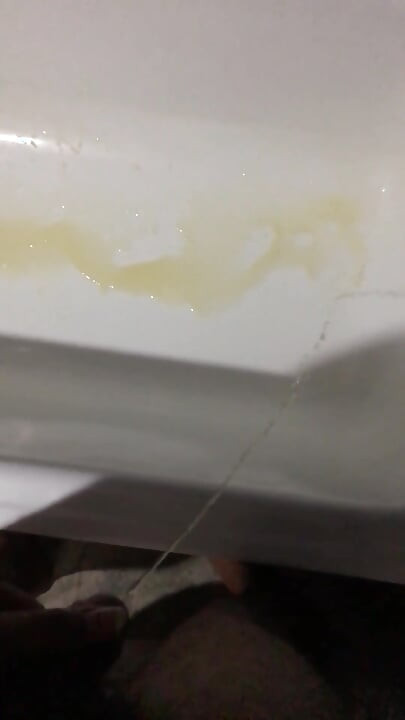 Peeing in the Bathtub