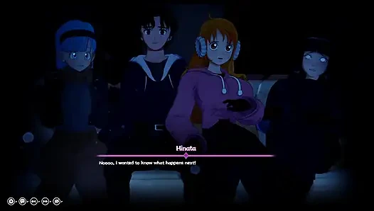 Dreier mit Hinata Nami & bulma