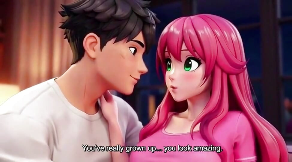 พี่สาวไม่แท้ยั่วลูกพี่ลูกน้องชายของเขาเพื่อเติมเต็มความปรารถนาของเธอ